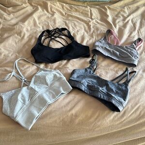 Lululemon and Alo bra bundle